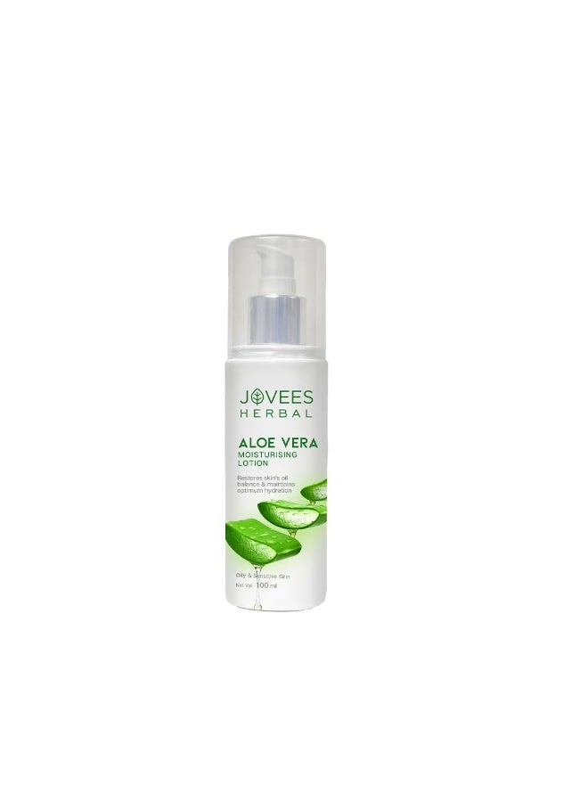 Jovees  Oily Skin Routine Tea-Tree Face Wash 120ml & Neem Toner 100ml and Aloe Vera Moisturising Lotion 100ml (Set of 3) - Image 4